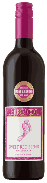 Barefoot Sweet Red Blend Wine from United States