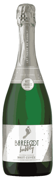 Barefoot Bubbly Brut Cuvée Wine from United States