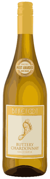 Barefoot Buttery Chardonnay Wine from United States