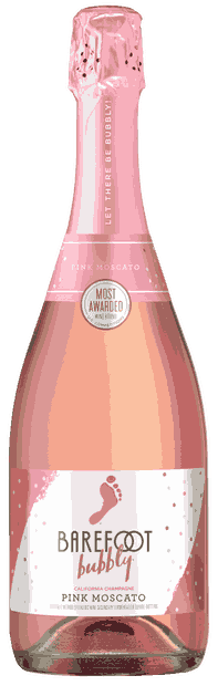 Barefoot Bubbly Pink Moscato Wine from United States
