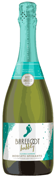 Barefoot Bubbly Moscato Spumante Wine from United States