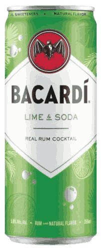 Bacardí Lime & Soda Specialty from Puerto Rico