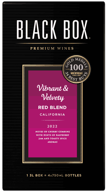Black Box Vibrant & Velvety Red Blend Wine from United States