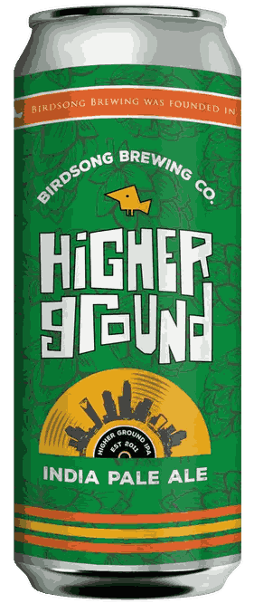 Birdsong Higher Ground IPA Beer from United States
