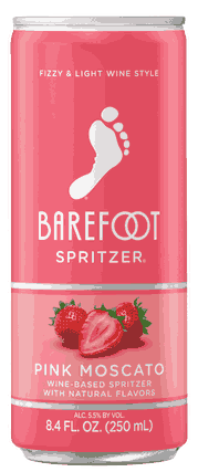 Barefoot Pink Moscato Spritzer Specialty from United States