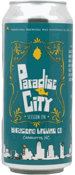 Birdsong Paradise City IPA Beer from United States