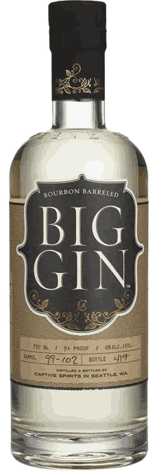 Big Gin Bourbon Barreled Gin from United States