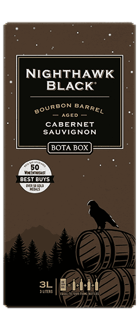 Bota Box Nighthawk Bourbon Barrel Cabernet Sauvignon Wine from United States