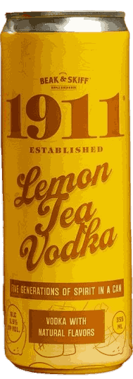 1911 Canned Cocktail: Lemon Tea Vodka Specialty from United States