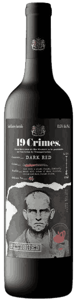 19 Crimes The Banished Dark Red Wine from Australia