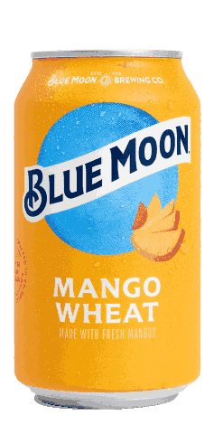 Blue Moon Mango Wheat Beer from United States
