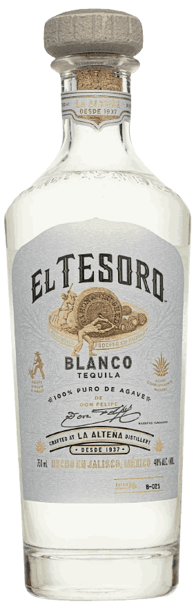 El Tesoro Blanco bottle