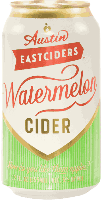Austin Eastciders Watermelon Cider Specialty from United States