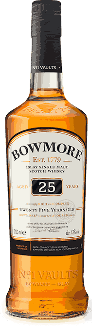 Bowmore 25 Year Whiskey from United Kingdom