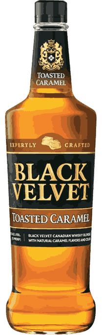 Black Velvet Toasted Caramel Whiskey from Canada