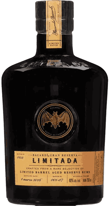 Bacardí Gran Reserva Limitada Rum from Puerto Rico