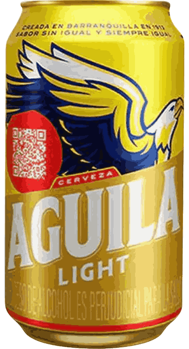 Aguila Light Beer from Colombia