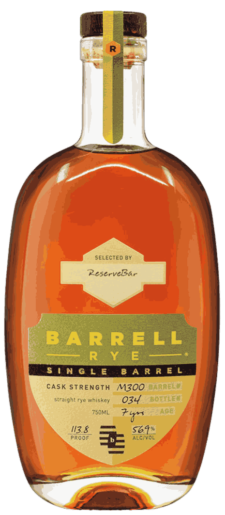 Barrell Rye Single Barrell Whiskey from United States