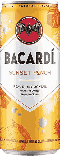 Bacardí Sunset Punch Specialty from Puerto Rico