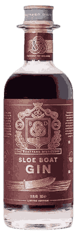 Boatyard Sloe Boat Gin Gin from United Kingdom