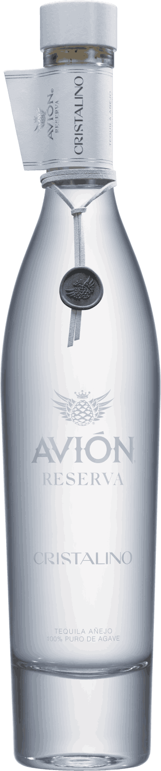Avión Reserva Cristalino Tequila from Mexico