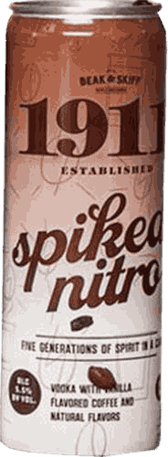 1911 Canned Cocktail: Spiked Nitro Coffee Specialty from United States