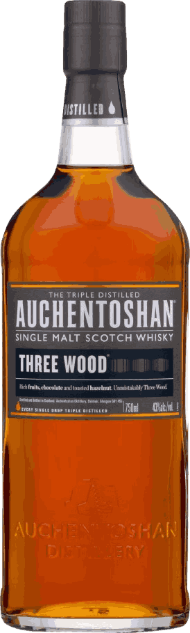 Auchentoshan Three Wood Single Malt Whisky Whiskey from United Kingdom