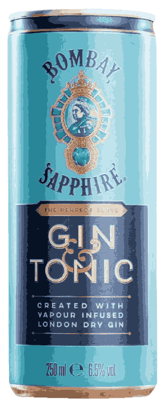 Bombay Sapphire Gin & Tonic Specialty from United Kingdom