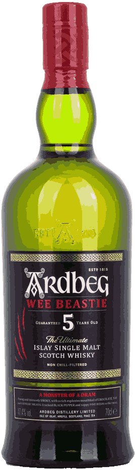 Ardbeg Wee Beastie Whiskey from United Kingdom