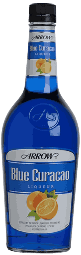 Arrow Blue Curaçao Liqueur Specialty from United States