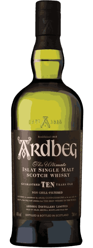 Ardbeg Ten Whiskey from United Kingdom