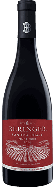 Beringer Pinot Noir Sonoma Coast Wine from United States