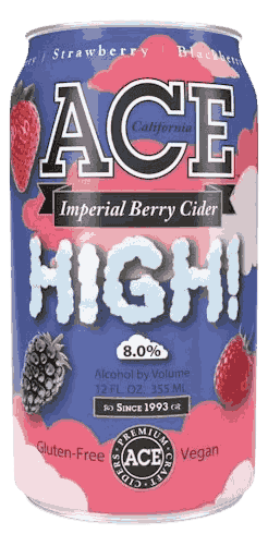 Ace High Imperial Berry Cider Specialty from United States