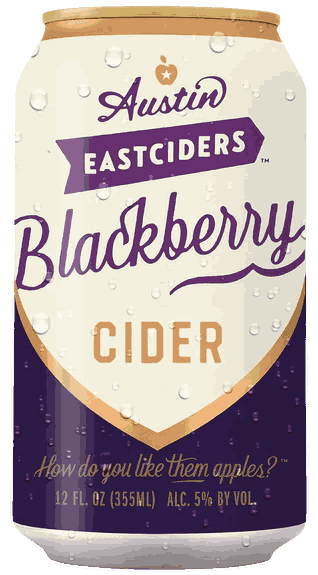 Austin Eastciders Blackberry Cider Specialty from United States