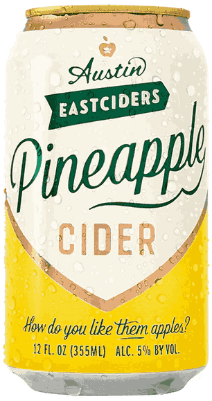 Austin Eastciders Pineapple Cider Specialty from United States
