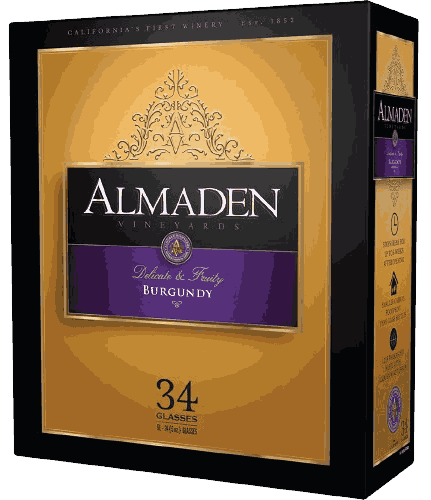 Almaden Burgundy Wine from United States