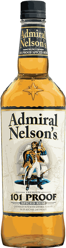 Admiral Nelson's 101 Proof Rum from United States
