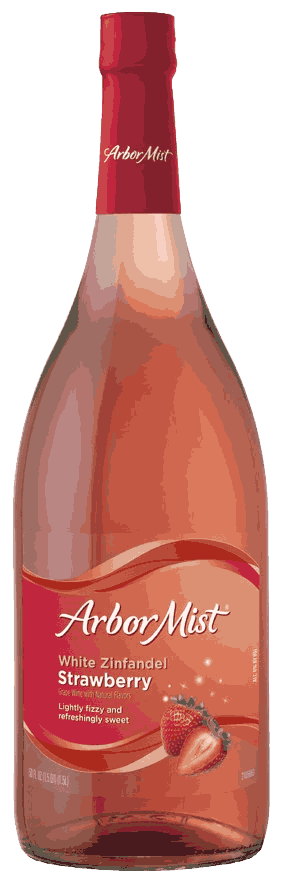 Arbor Mist Strawberry White Zinfandel Wine from United States