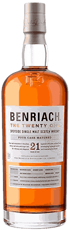 Benriach The Twenty One Whiskey from United Kingdom
