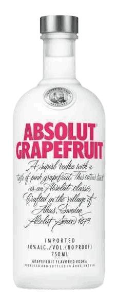 Absolut Grapefruit Vodka Vodka from Sweden
