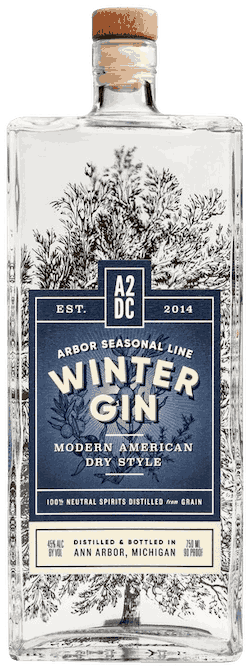 Ann Arbor Distilling Arbor Winter Gin Gin from United States