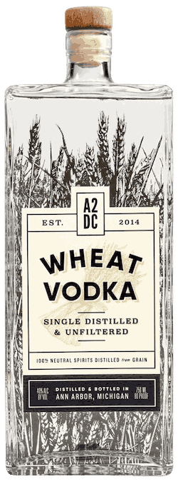 Ann Arbor Distilling Wheat Vodka Vodka from United States