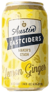 Austin Eastciders Lemon Ginger Cider Specialty from United States