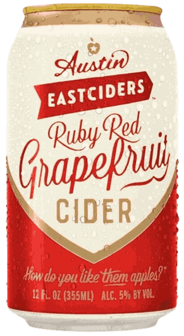 Austin Eastciders Red Ruby Grapefruit Cider Specialty from United States