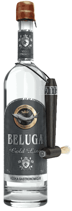 Beluga Gold Line Vodka from Serbia
