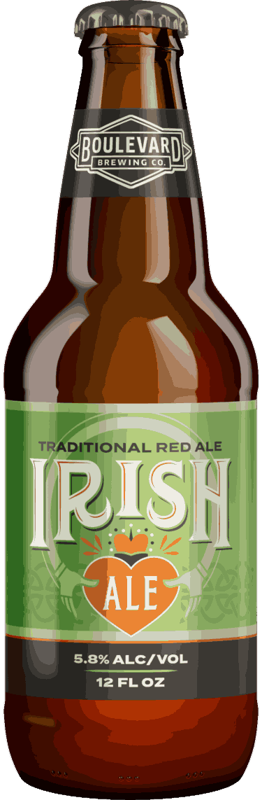 Boulevard Brewing Irish Ale Beer from United States