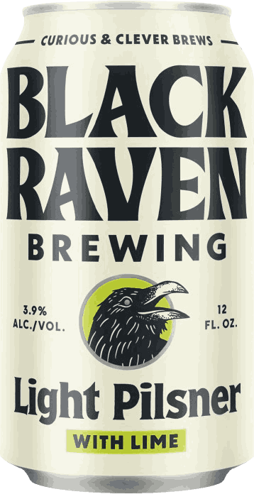Black Raven Light Pilsner with Lime Beer from United States