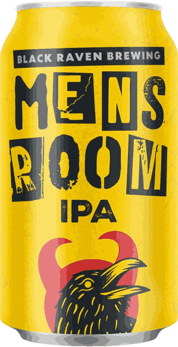 Black Raven Mens Room IPA Beer from United States