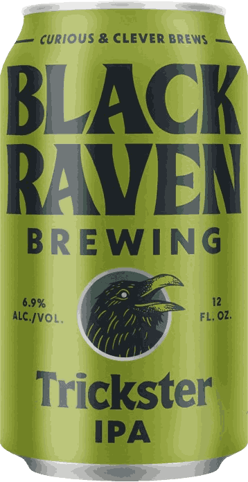 Black Raven Trickster IPA Beer from United States