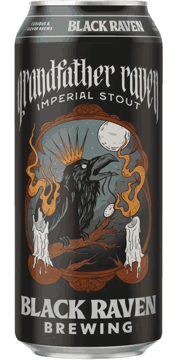 Black Raven Grandfather Raven Imperial Stout Beer from United States